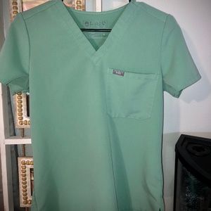 Figs XS Mint Jogger Set